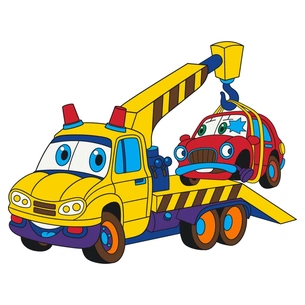 Картина по номерам ArtCraft Евакуатор 25х30 см (15067-AC) изображение 1