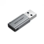Адаптер Vention USB - USB Type-C V 3.0 (M/F) Gray (CDPH0) - зменшене зображення 1