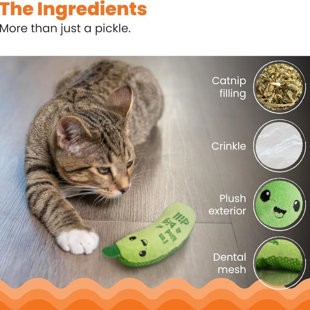 Іграшка для котів Catstages Хрусткий кікер з м'ятою (0700603703796) - picture 4