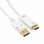 Кабель мультимедійний DisplayPort to HDMI 2.0m Extradigital (KBD1669) - зменшене зображення 1