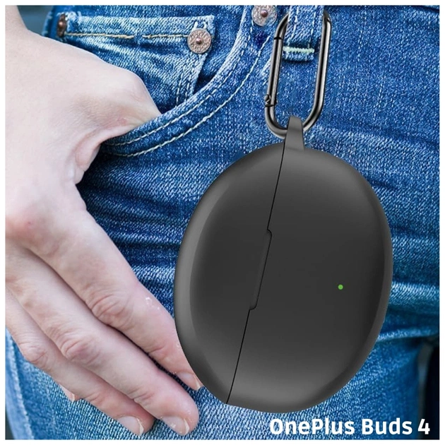 Чохол для навушників BeCover для OnePlus Buds 4 Black (714834) - picture 5
