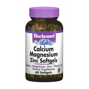 Витаминно-минеральный комплекс Bluebonnet Nutrition Кальций Магний + Цинк, 60 желатиновых капсул (BLB0700) изображение 1