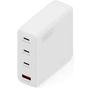 Зарядний пристрій Digitus 3xUSB-C + 1xUSB PD140W GaN white (DA-10305) - зменшене зображення 1