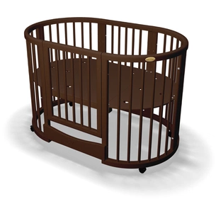 Ліжечко Ingvart Smartbed Plus Round шоколад (4731361) зображення 1