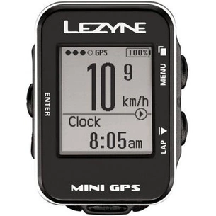 Велокомп'ютер Lezyne MINI GPS сріблястий 20 функцій (4712805 984701) зображення 1