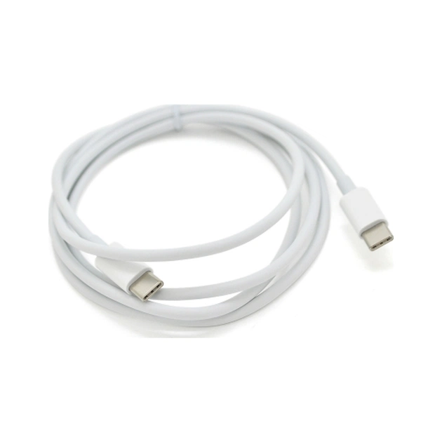 Дата кабель USB-C to USB-C 1.5m PD white VEGGIEG (YT-TC-406) - зображення 1
