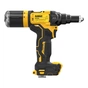 Заклепувальник DeWALT 18 В XR Li-Ion, 10 kN, d.закл.=2.4-4.8 мм (без АКБ та ЗП) (DCF403NT) - уменьшенное изображение 4
