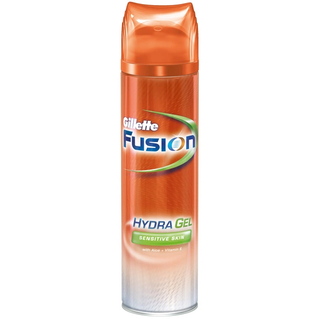 Гель для гоління Gillette Fusion Hydra Sensitive Skin Для чутливої шкіри 75 мл (7702018872817/7702018464913) - изображение 1
