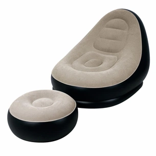 Надувне крісло Jilong + пуф (JL37225V01) зображення 1