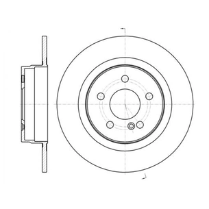 Гальмівний диск REMSA 61070.00 зображення 1