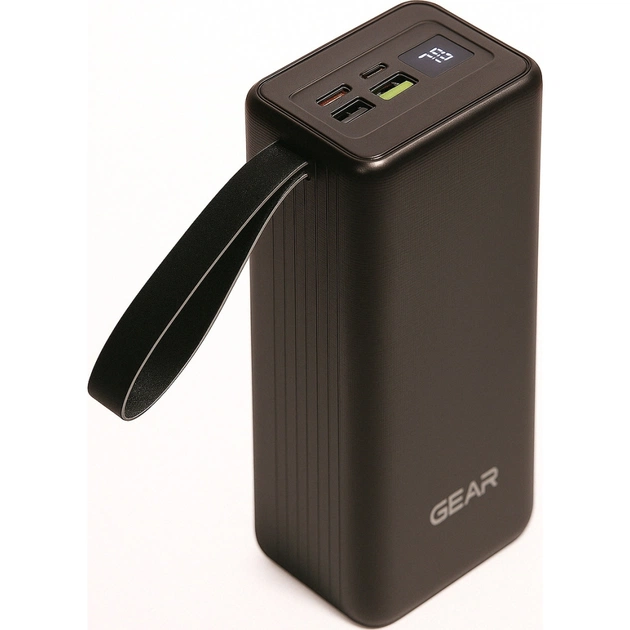 Батарея універсальна GEAR 50000mAh, PD/22.5W, black (SP05) - зображення 1