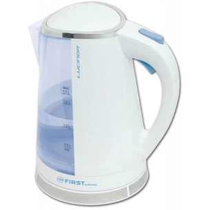 Електрочайник First без ПДВ FA-5417-2 white/blue зображення 1