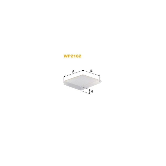 Фільтр салону Wixfiltron WP2182 - зображення 1