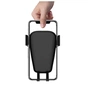 Універсальний автотримач ColorWay Soft Touch Gravity Holder Black (CW-CHG03-BK) - зменшене зображення 5