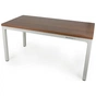 Комп'ютерний стіл Barsky Lux Solid Oak Wood 1400*700 2 motors (LO-01) - уменьшенное изображение 1