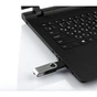 USB флеш накопичувач eXceleram 32GB P1 Series Silver/Black USB 2.0 (EXP1U2SIB32) - зменшене зображення 7