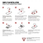 Плівка захисна Armorstandart for Camera Apple iPhone 15 6 pcs (ARM72554) - зменшене зображення 4