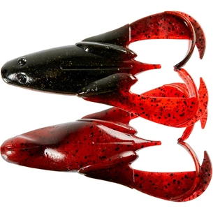 Силікон рибальський Keitech Noisy Flapper 3.5" (5 шт/уп) к467 black red belly (1551.12.75) зображення 1