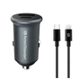 Зарядний пристрій Armorstandart USB Type-C PD20W + USB QC 3.0 Grey + cable Lightning (ARM82460) - зменшене зображення 1