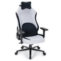 Крісло ігрове GamePro GC715LG Linen fabric Light grey (GC715LG) - зменшене зображення 4