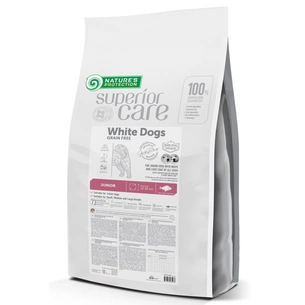 Сухий корм для собак Nature's Protection Superior Care White Dogs Grain Free White Fish Junior All Sizes 17 кг (NPSC47646) зображення 1