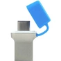 USB флеш накопичувач Goodram 16GB DualDrive C Blue USB 3.0 (PD16GH3GRDDCBR10) - зменшене зображення 3