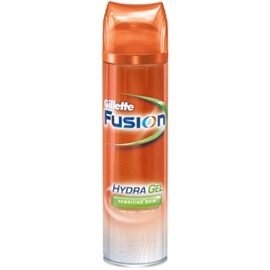 Гель для гоління Gillette Fusion Hydra Sensitive Skin Для чутливої шкіри 75 мл (7702018872817/7702018464913) зображення 1