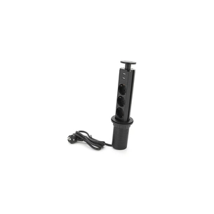 Сетевой фильтр питания Voltronic 3 Роз, 2USB, 16А, 250V, 2м, Black (D06-FU03) изображение 1