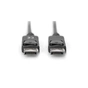 Кабель мультимедийный DisplayPort M to DisplayPort M 3.0m V1.1a Full HD 1920x1200 60Hz black Digitus (AK-340103-030-S) - уменьшенное изображение 2