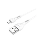 Дата кабель USB 2.0 AM to Micro 5P 1.0m 2.4A PVC X37 white HOCO (6931474710505) - уменьшенное изображение 4