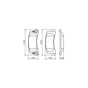 Гальмівні колодки Bosch 0 986 461 136 - зменшене зображення 1