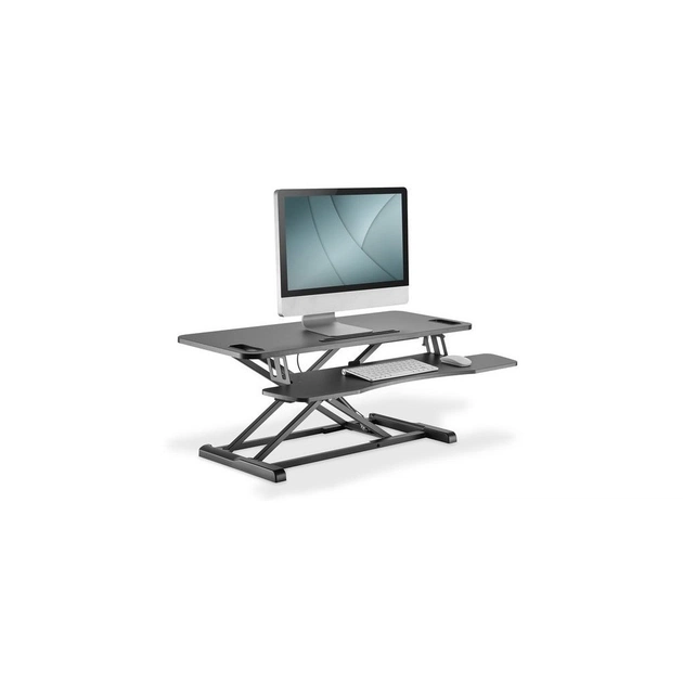 Столик для ноутбука Digitus Ergonomic Workspace Riser, 11-46cm, black (DA-90380-1) - изображение 3