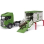 Спецтехніка Bruder Scania Super 560R для перевезення тварин 1:16 з коровою (03548) - зменшене зображення 6