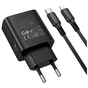 Зарядний пристрій BOROFONE BA97A Ilustre USB-C PD30W digital display + cable USB-C to Lightning Black (6941991120497) - уменьшенное изображение 6
