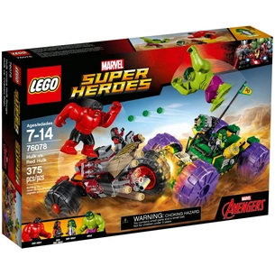 Конструктор LEGO Super Heroes Халк проти Червоного Халка (76078) зображення 1