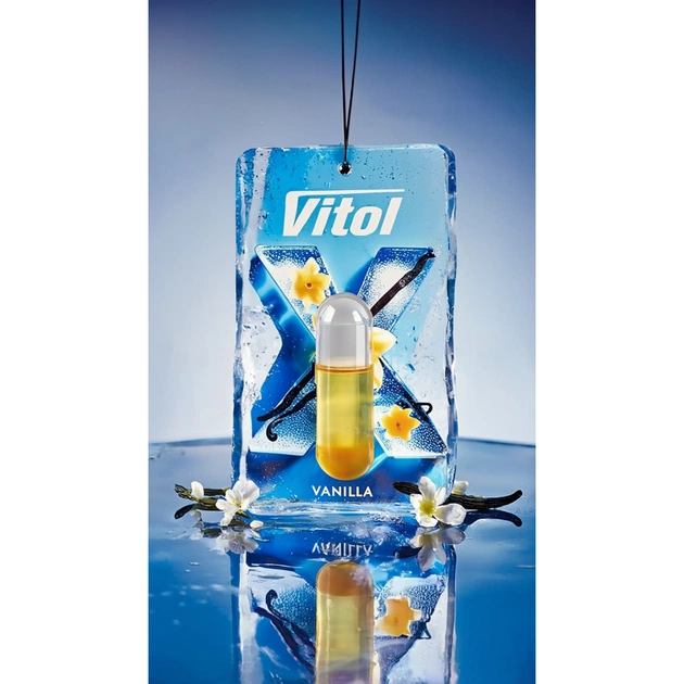Ароматизатор для автомобіля VITOL X-Fresh Vanilla (VF03) - picture 6