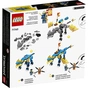 Конструктор LEGO Ninjago Грозовий дракон ЕВО Джея 140 деталей (71760) - зменшене зображення 7