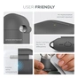 Чехол для наушников Armorstandart Hang Case For Apple AirPods Pro 3 Grey (ARM88270) - уменьшенное изображение 5
