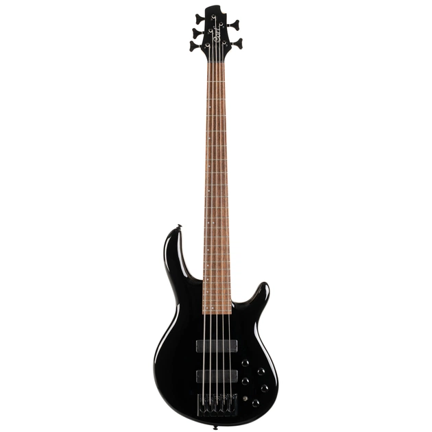 Бас-гітара Cort C5 Deluxe Black - зображення 1