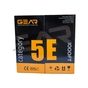 Кабель мережевий UTP 305м, cat.5e, CCA, 4*2*0,50, PVC, indoor, grey GEAR (GEC-UTPCCA050305) - зменшене зображення 3