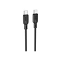 Дата кабель USB-C to USB-C 2.0m 60W Lenny silicone BX113 black BOROFONE (6941991115516) - уменьшенное изображение 2