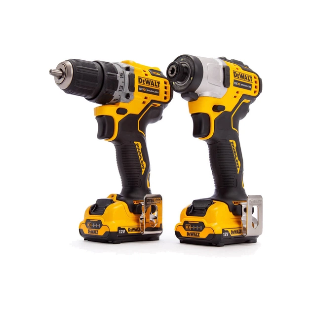 Набір електроіструментів DeWALT 2 од. 12 В XR Li-lon, вага 5.1 кг, кейс TSTAK, 2 АКБ та ЗП (DCK2110L2T) - picture 7