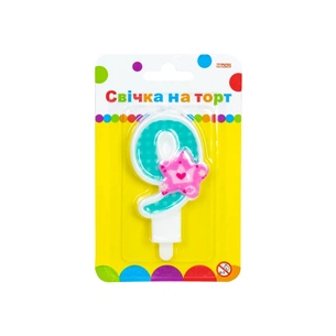 Свеча Maxi Princess "9" висотою 7,62 см (MX622050-9) изображение 1