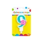 Свічка Maxi Princess "9" висотою 7,62 см (MX622050-9) - зменшене зображення 1