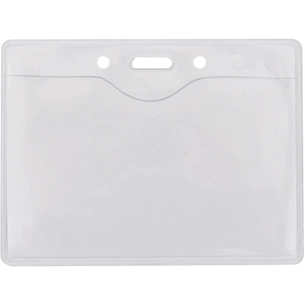 Бейдж Optima горизонтальний PVC, 108х70 мм (O45607) зображення 1