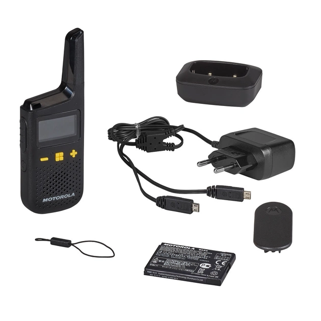 Портативна рація Motorola XT185 Twin Pack Charger WE (D3P01611BDLMAW) - зображення 7