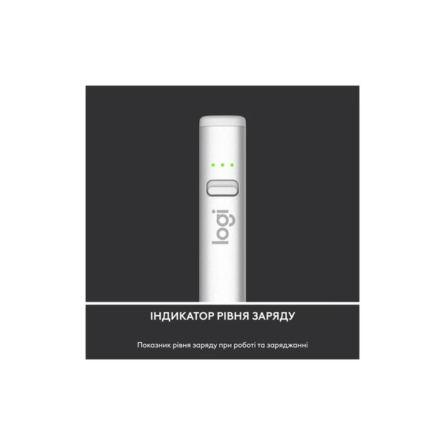 Стилус Logitech Crayon USB-C Silver (L914-000074) - picture 3