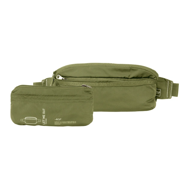 Сумка-бананка Tucano Let Me Out Crossbody зелена (BLMOCB-VM) - изображение 1