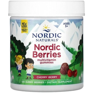 Витаминно-минеральный комплекс Nordic Naturals Мультивитамины для детей, вкус вишни, Nordic Berries, Multivitamin Gu (NOR-30126) изображение 1