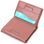 Гаманець Grande Pelle Пудровий (16784) - зменшене зображення 5